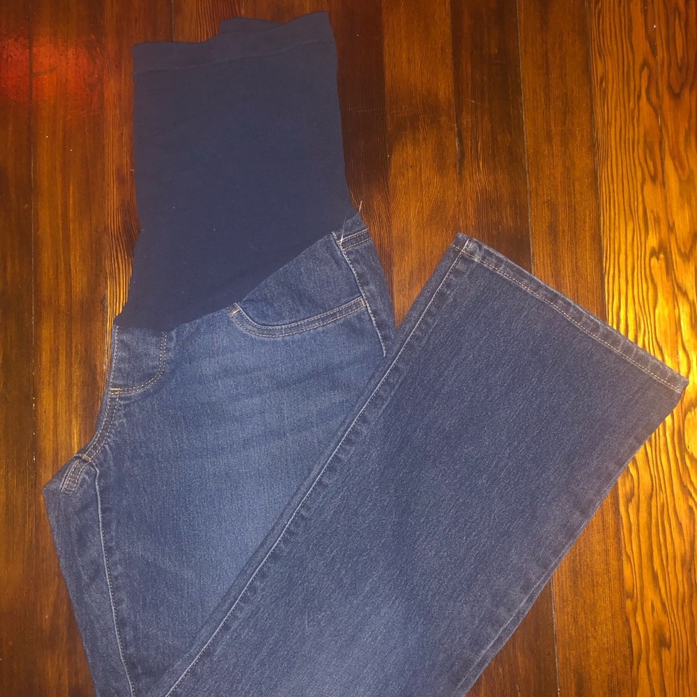 Woman’s maternity jeans